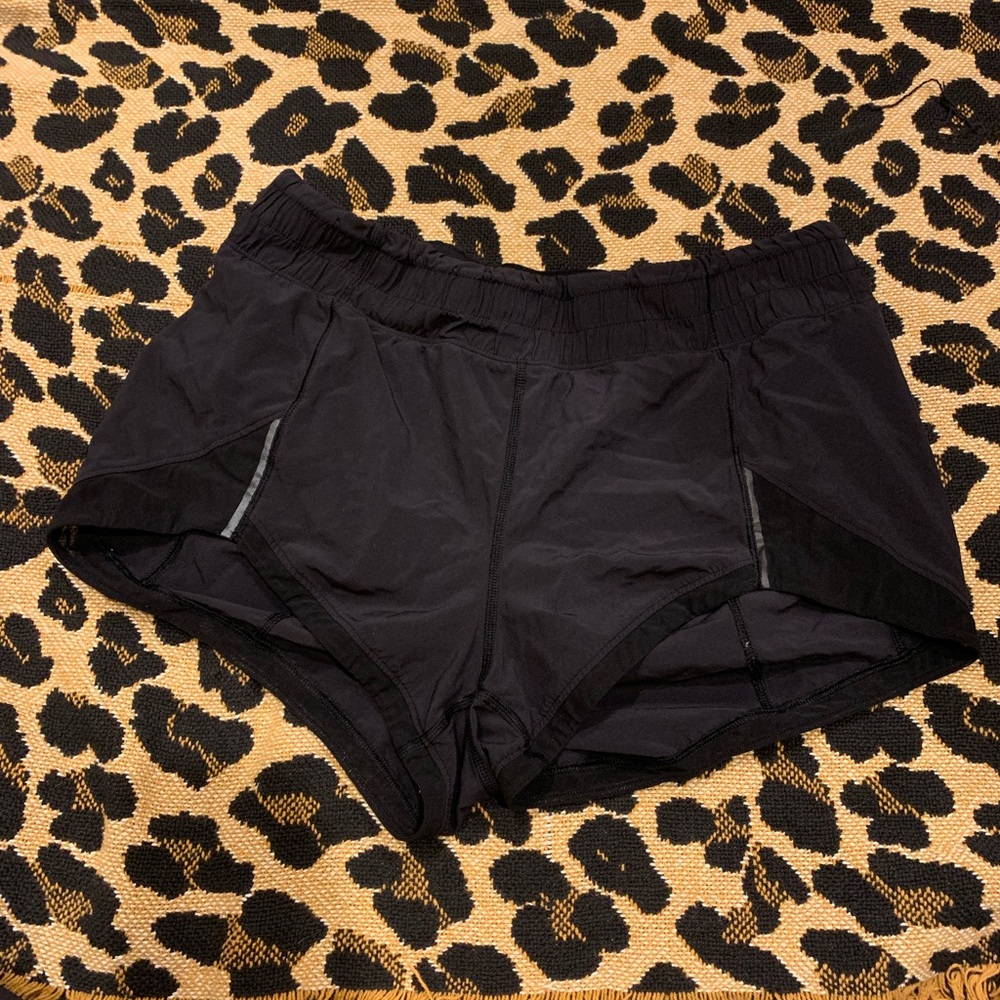 Older Align Black Lululemon Shorts